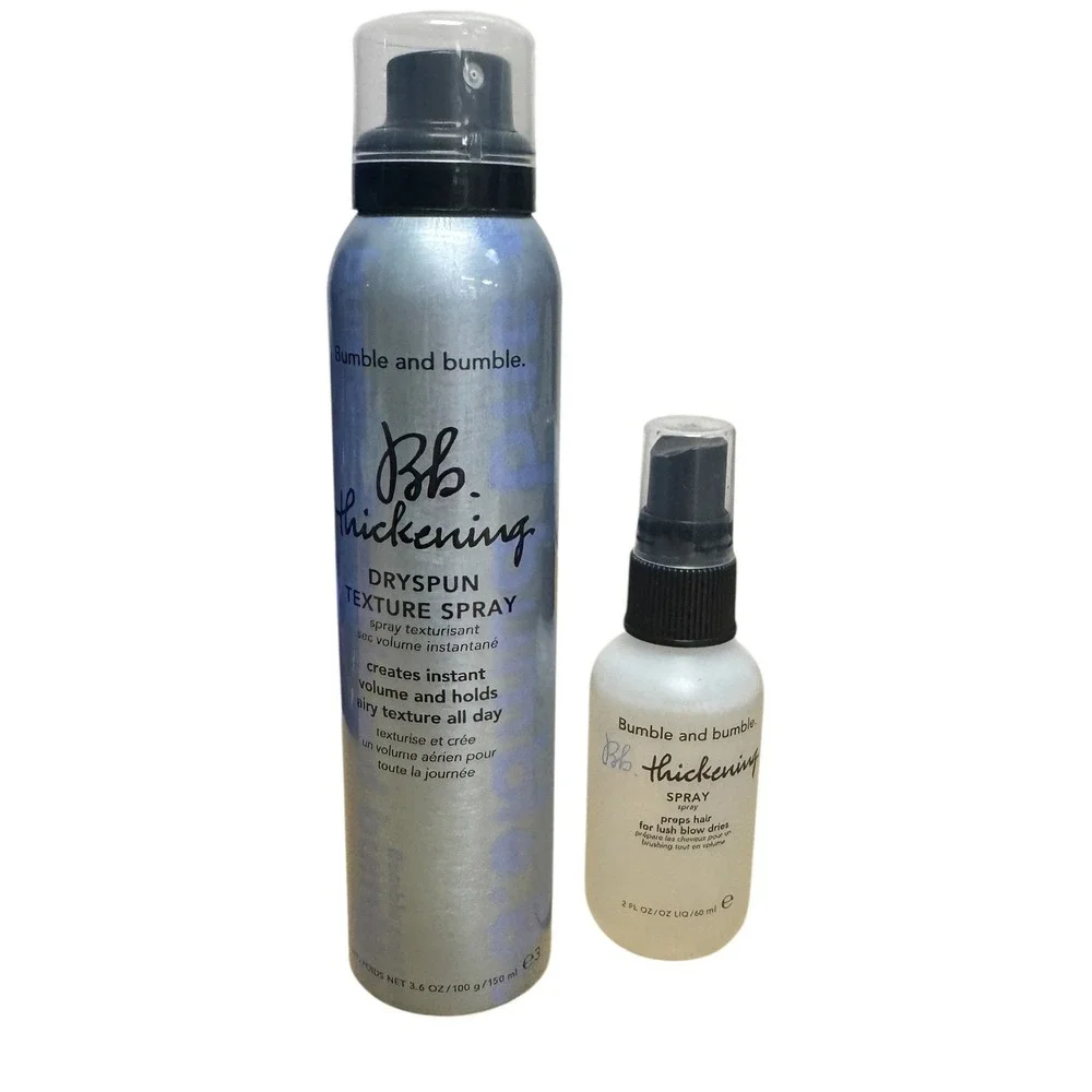 Bumble and bumble Crank Up The Volume‎ Thickening Spray and Dryspun Texture Set
